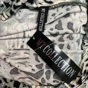 Mt Collection Mt Collection | Skirts | Mt Collection Pull On Maxi Skirt White Black ...